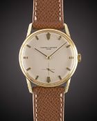 A GENTLEMAN'S 18K SOLID YELLOW GOLD VACHERON & CONSTANTIN WRIST WATCH CIRCA 1960s, REF. 6484 WITH 