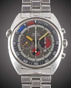 A RARE GENTLEMAN'S STAINLESS STEEL OMEGA SEAMASTER 
