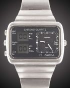 A GENTLEMAN'S STAINLESS STEEL OMEGA SEAMASTER MONTREAL 