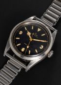 A VERY RARE GENTLEMAN'S STAINLESS STEEL ROLEX OYSTER PERPETUAL PRECISION 