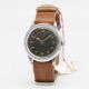A GENTLEMAN'S LANCO PILOTS WRIST WATCH CIRCA 1940s, BLACK DIAL WITH "CATHEDRAL" HANDS Movement: 15J, - Image 3 of 8