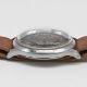A GENTLEMAN'S LANCO PILOTS WRIST WATCH CIRCA 1940s, BLACK DIAL WITH "CATHEDRAL" HANDS Movement: 15J, - Image 7 of 8