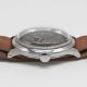 A GENTLEMAN'S LANCO PILOTS WRIST WATCH CIRCA 1940s, BLACK DIAL WITH "CATHEDRAL" HANDS Movement: 15J, - Image 8 of 8
