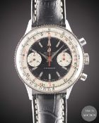 A GENTLEMAN'S STAINLESS STEEL BREITLING CHRONOMAT CHRONOGRAPH WRIST WATCH CIRCA 1963, REF. 808