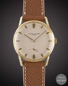 A GENTLEMAN'S 18K SOLID YELLOW GOLD VACHERON & CONSTANTIN WRIST WATCH CIRCA 1960s, REF. 6484 WITH 