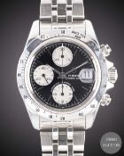 A GENTLEMAN'S STAINLESS STEEL ROLEX TUDOR PRINCE DATE AUTOMATIC CHRONO TIME CHRONOGRAPH BRACELET