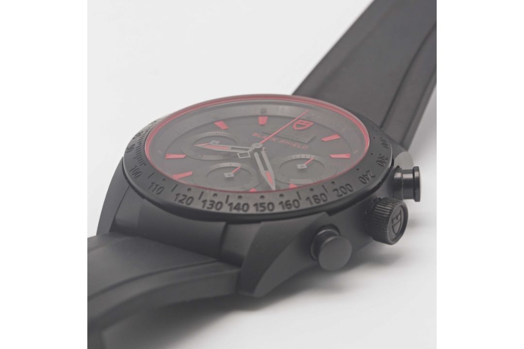 A GENTLEMAN'S BLACK CERAMIC ROLEX TUDOR FASTRIDER BLACK SHIELD CHRONOGRAPH WRIST WATCH CIRCA 2014, - Image 9 of 10