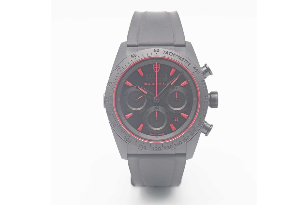 A GENTLEMAN'S BLACK CERAMIC ROLEX TUDOR FASTRIDER BLACK SHIELD CHRONOGRAPH WRIST WATCH CIRCA 2014, - Image 2 of 10