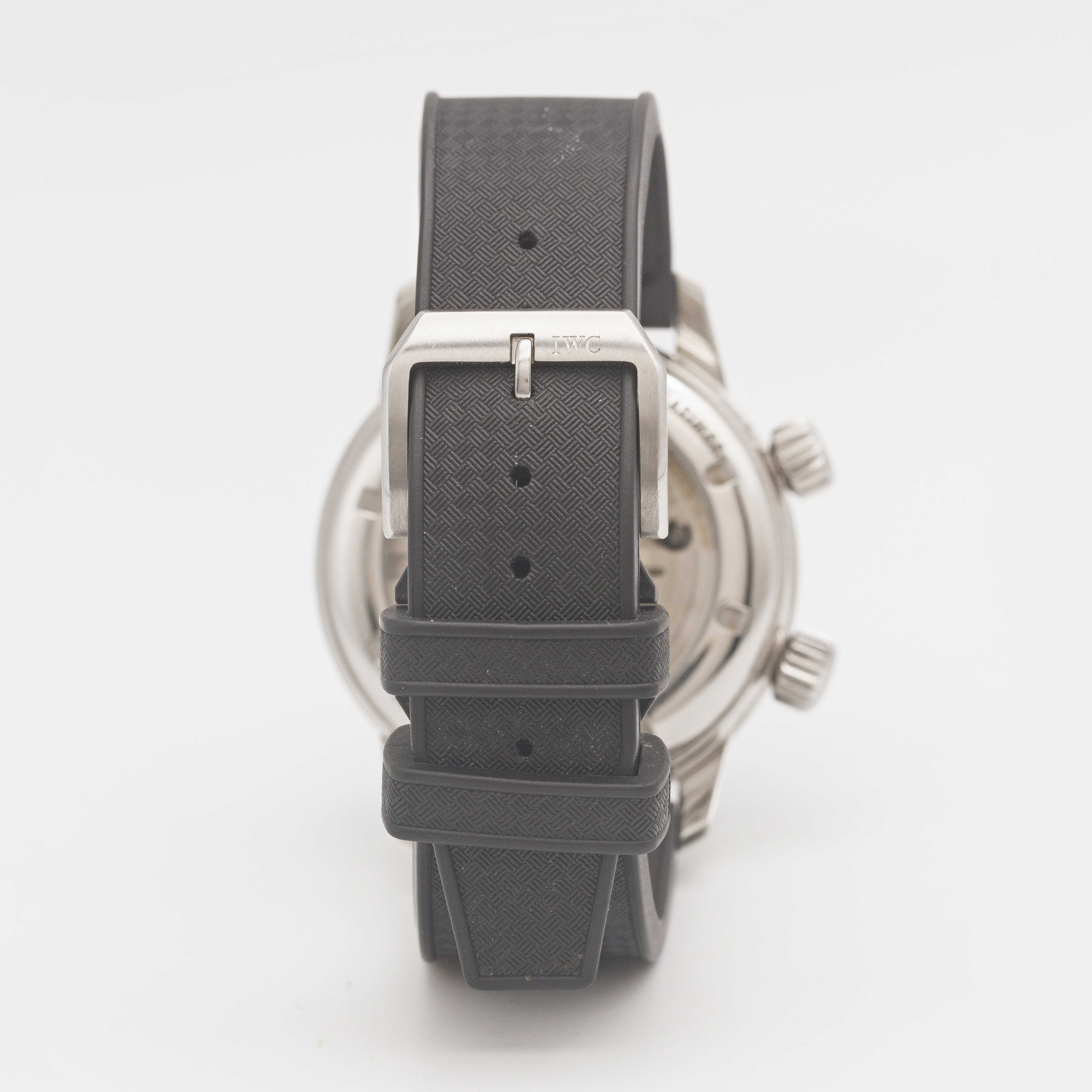 A GENTLEMAN'S STAINLESS STEEL IWC AQUATIMER VINTAGE AUTOMATIC WRIST WATCH CIRCA 2008, REF. - Image 6 of 9