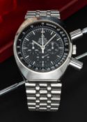 A RARE GENTLEMAN'S STAINLESS STEEL OMEGA SPEEDMASTER PROFESSIONAL MARK II 