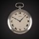 A GENTLEMAN'S PLATINUM CARTIER PARIS POCKET WATCH CIRCA 1920s Movement: 19J, manual wind with 8 - Image 1 of 11