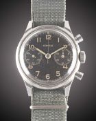 A GENTLEMAN'S LARGE SIZE STAINLESS STEEL CONSUL ANTIMAGNETIC WATERPROOF CHRONOGRAPH WRIST WATCH