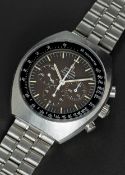 A GENTLEMAN'S STAINLESS STEEL OMEGA SPEEDMASTER PROFESSIONAL MARK II CHRONOGRAPH BRACELET WATCH