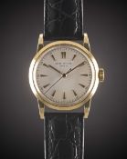 A GENTLEMAN'S 18K SOLID YELLOW GOLD PATEK PHILIPPE CALATRAVA 
