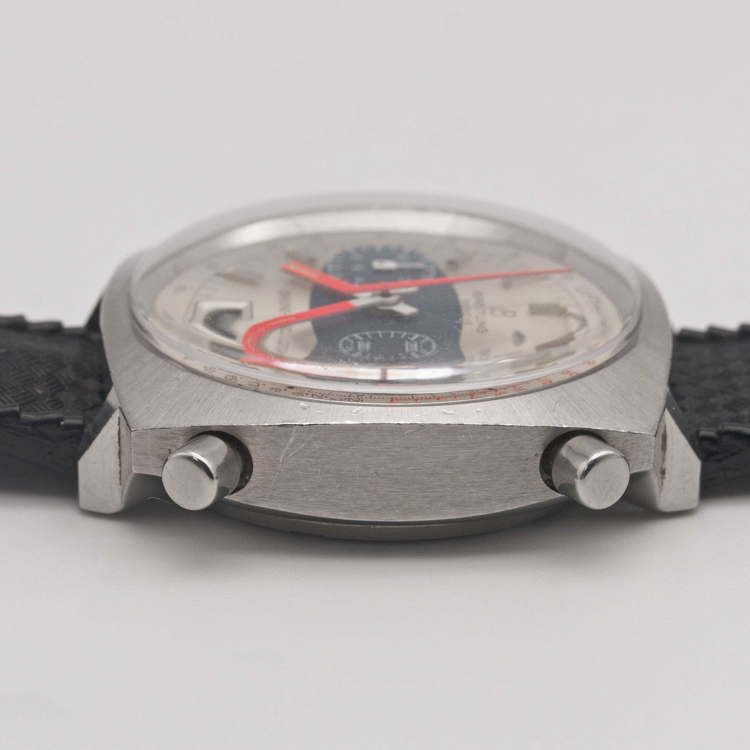 A GENTLEMAN'S STAINLESS STEEL BREITLING CHRONO-MATIC CHRONOGRAPH WRIST WATCH CIRCA 1970, REF. 2111 - Image 9 of 9