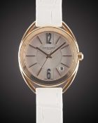 A LADIES 18K SOLID ROSE GOLD CHAUMET AUTOMATIC WRIST WATCH CIRCA 2015, REF. 2217 Movement: Automatic
