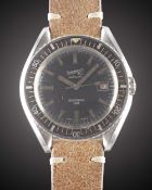 A GENTLEMAN'S STAINLESS STEEL EBERHARD & CO SCAFOGRAF 300 AUTOMATIC DIVERS WRIST WATCH CIRCA