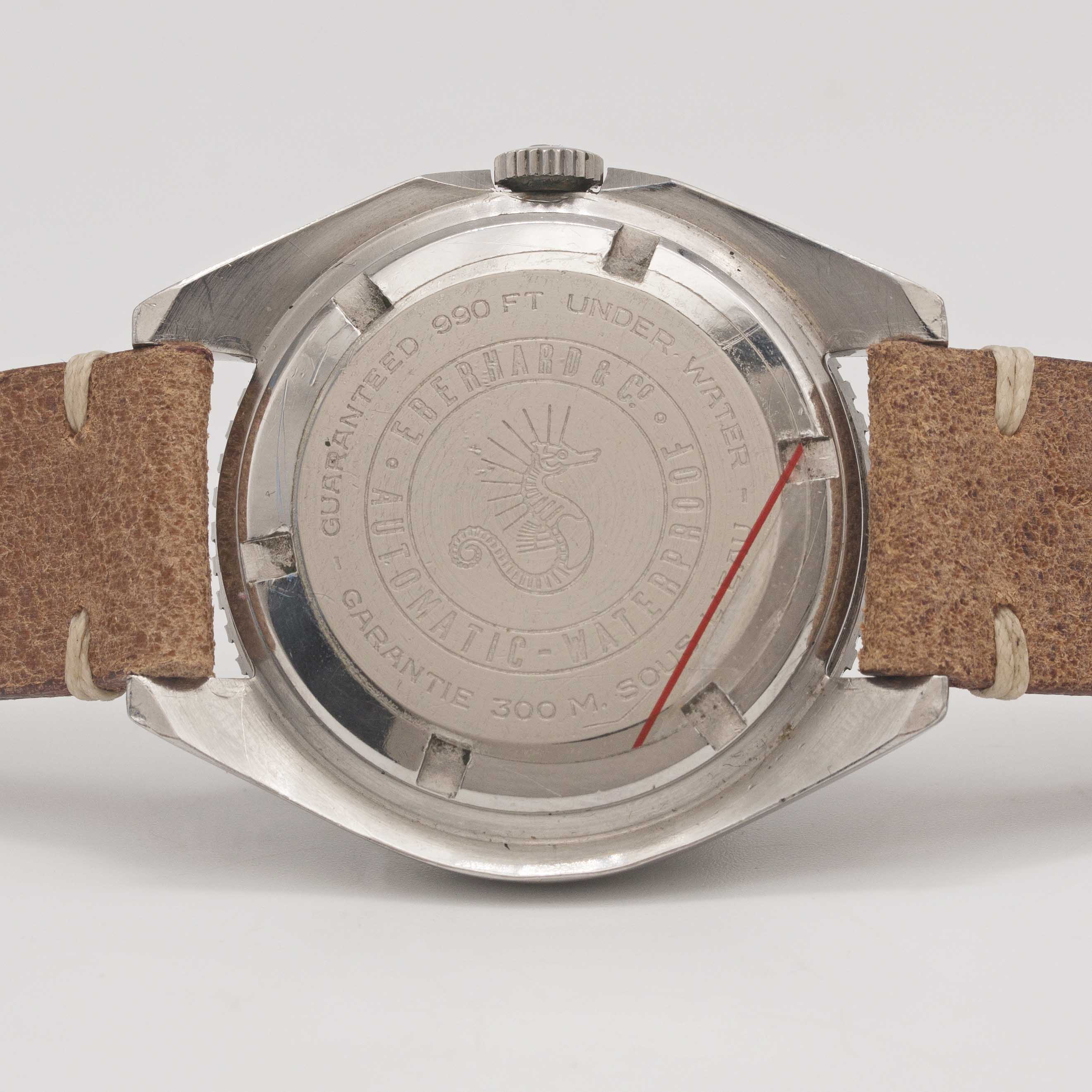 A GENTLEMAN'S STAINLESS STEEL EBERHARD & CO SCAFOGRAF 300 AUTOMATIC DIVERS WRIST WATCH CIRCA - Image 6 of 9