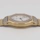 A RARE GENTLEMAN'S SIZE 18K SOLID WHITE & YELLOW GOLD CARTIER SANTOS OCTAGONAL AUTOMATIC BRACELET - Image 9 of 10