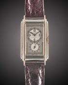 A RARE GENTLEMAN'S 18K SOLID WHITE & ROSE GOLD ROLEX 