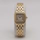 A LADIES 18K SOLID GOLD CARTIER PANTHERE BRACELET WATCH DATED 1992, REF. 8057917 WITH ORIGINAL BOX & - Image 2 of 11