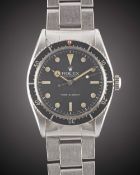 A GENTLEMAN'S STAINLESS STEEL ROLEX OYSTER PERPETUAL TURN-O-GRAPH BRACELET WATCH CIRCA 1954, REF.