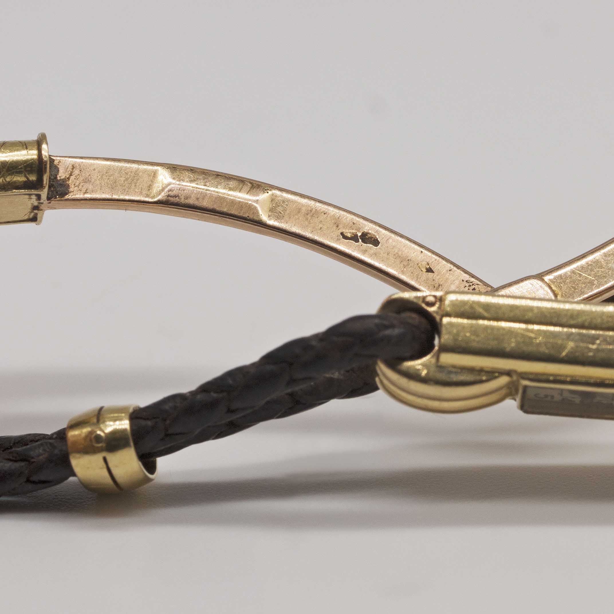 A RARE LADIES 18K SOLID GOLD CARTIER BACK WIND WRIST WATCH CIRCA 1929, WITH LONDON IMPORT MARK, - Image 9 of 13