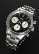 A RARE GENTLEMAN'S STAINLESS STEEL ROLEX COSMOGRAPH 