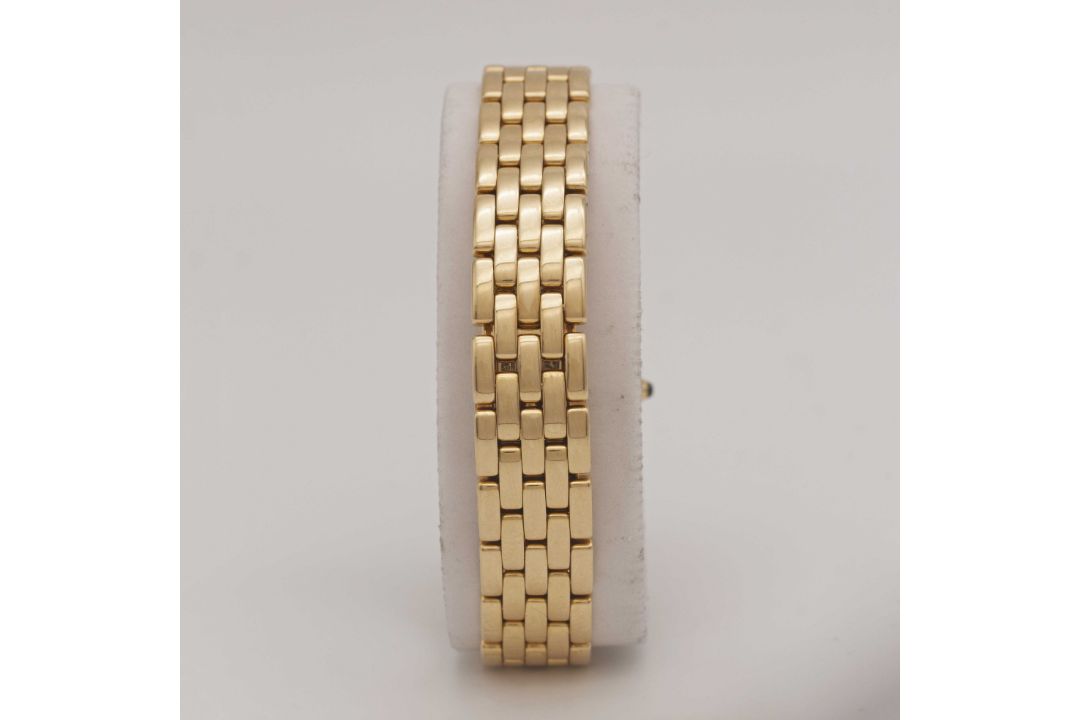 A LADIES 18K SOLID GOLD CARTIER PANTHERE BRACELET WATCH DATED 1992, REF. 8057917 WITH ORIGINAL BOX & - Image 6 of 11