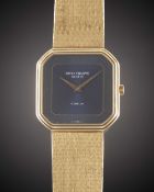 A FINE GENTLEMAN'S 18K SOLID YELLOW GOLD PATEK PHILIPPE AUTOMATIC BRACELET WATCH CIRCA 1970s, REF.