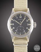 A GENTLEMAN'S BRITISH MILITARY VERTEX W.W.W. WRIST WATCH CIRCA 1940s, PART OF THE 