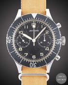 A GENTLEMAN'S STAINLESS STEEL ITALIAN MILITARY 