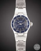 A LADIES STAINLESS STEEL ROLEX TUDOR PRINCESS OYSTERDATE CHRONO-TIME BRACELET WATCH CIRCA 1975, REF.