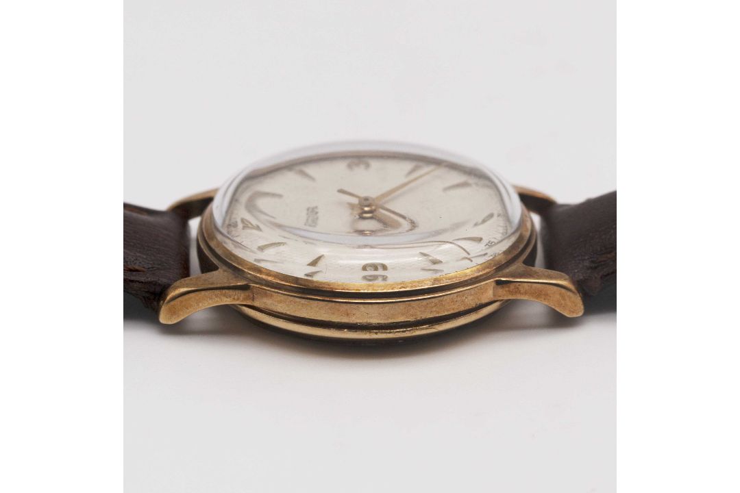 A GENTLEMAN'S 9CT SOLID GOLD ROLEX TUDOR WRIST WATCH CIRCA 1950s, REF. 12856 WITH SILVER "HONEYCOMB" - Image 10 of 10