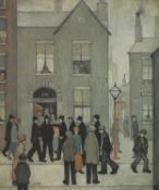 *After Laurence Stephen Lowry RA (1887-1976)