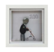 Stone picture of Captain Tom