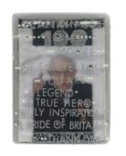 Cased collage birthday card from Brownies, Welwyn Garden City