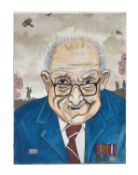 Sir Captain Tom oil painting