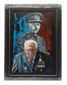 Captain Tom Young and Old oil on canvas