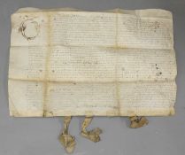 Four C17 Indentures, Ref: LONDON: