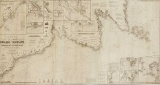 Two Charts of the North Sea and East Coasts of Great Britain