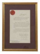 George VI Signed: