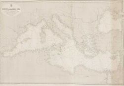 Four hydrographic Charts of the Middle East