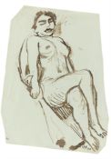 Hermann Max Pechstein. Ruhender Akt. 1910