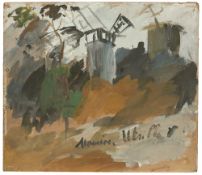 Maurice Utrillo. „Le Moulin de la Galette“. Um 1920