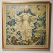 Very Rare And Unique Hand Made Litho Print Of Painting By David J O'connell