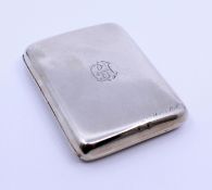 Early 20th c. Silver Cigarette Case Birmingham 1919