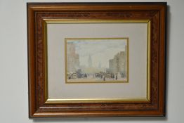 Litho Print 1905 Trafalgar Square By Herbert Marshall