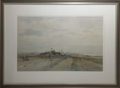 ROBERT EADIE RSW (SCOTTISH 1877 - 1954), The Road Home, signed watercolour