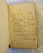 QUEEN VICTORIA HAND SIGNED BOOK ALBERT - FROM BROKEN HEARTED WIDOW